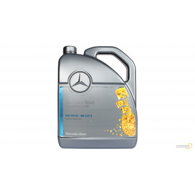 Моторное масло MERCEDES GENUINE ENGINE OIL 5W40 / A000989200713FAER (5л)