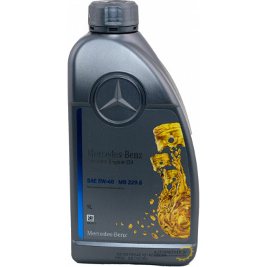 Моторное масло MERCEDES GENUINE ENGINE OIL 5W40 / A000989790211BIFR (1л)