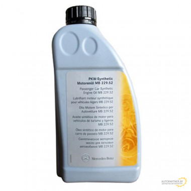 Моторное масло MERCEDES PKW SYNTHETIC MOTORENOL 5W30 / A000989540411FLEE (1л)