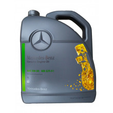 Моторное масло MERCEDES GENUINE ENGINE OIL 5W30 / A000989760213BLER (5л)