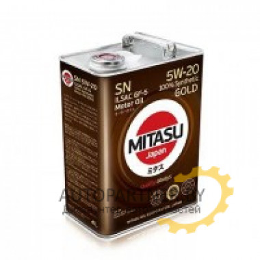 Моторное масло MITASU GOLD SN 5W-20 / MJ-100-5 (5л)