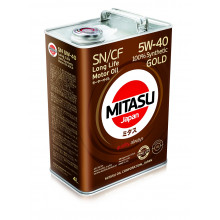 Моторное масло MITASU GOLD LL SN/CF 5W-40 / MJ-107-4 (4л)