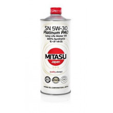 Моторное масло MITASU PLATINUM PAO SN 5W-30 / MJ-111-1 (1л)