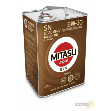Моторное масло MITASU MOTOR OIL SN 5W-30 / MJ-120-6 (6л)