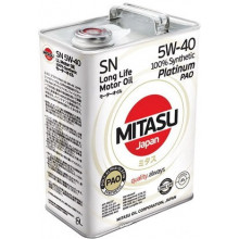 Моторное масло MITASU ULTRA PAO LL DIESEL CJ-4/SN 5W-40 / MJ-211-6 (6л)