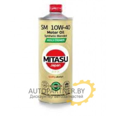 Моторное масло MITASU MOLY-TRIMER SM 10W-40 / MJ-M22-1 (1л)