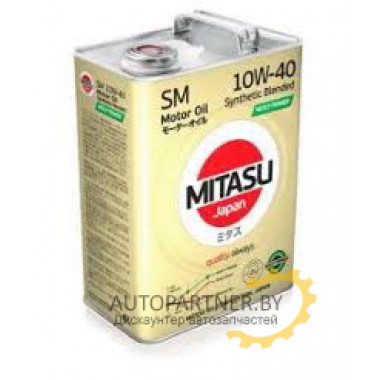 Моторное масло MITASU MOLY-TRIMER SM 10W-40 / MJ-M22-4 (4л)