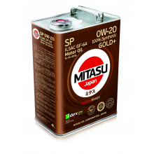 Моторное масло MITASU GOLD PLUS SP 0W-20 / MJ-P02-4 (4л)