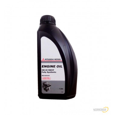 Моторное масло MITSUBISHI ENGINE OIL SN/CF 5W-40 / MZ320361 (1л)
