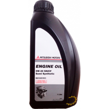 Моторное масло MITSUBISHI ENGINE OIL SN/CF 5W-30 / MZ320363 (1л)