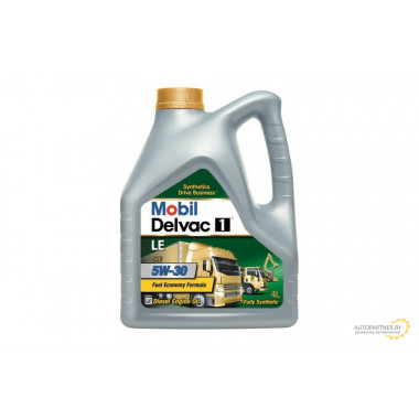 Моторное масло MOBIL DELVAC 1 LE 5W-30 / 152252 (4л)