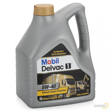 Моторное масло MOBIL DELVAC 1 5W-40 / 152656 (4л)