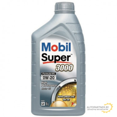 Моторное масло MOBIL SUPER 3000 FORMULA VC 0W-20 / 153319 (1л)