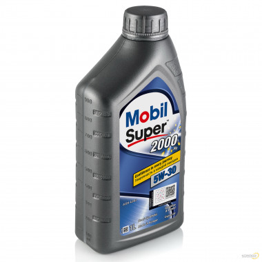 Моторное масло MOBIL SUPER 2000 X1 5W-30 / 155184 (1л)