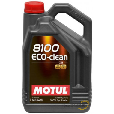 Моторное масло MOTUL 8100 ECO-CLEAN 0W30 / 102889 (5л)