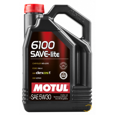 Моторное масло MOTUL 6100 SAVE-LITE 5W30 / 108533 (5л)