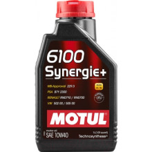 Моторное масло MOTUL 6100 SYNERGIE+ 10W40 / 108646 (1л)