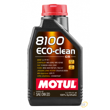 Моторное масло MOTUL 8100 ECO-CLEAN 0W20 / 108813 (1л)