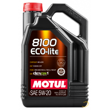 Моторное масло MOTUL 8100 ECO-LITE 5W20 / 109104 (5л)