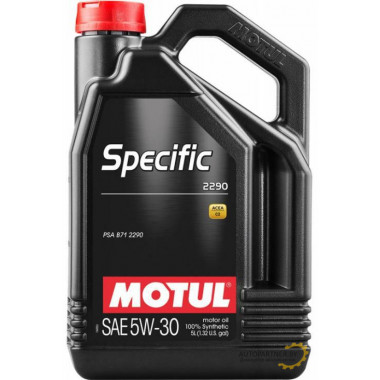 Моторное масло MOTUL SPECIFIC 2290 5W30 / 109325 (5л)