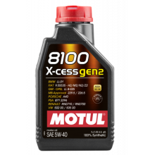 Моторное масло MOTUL 8100 X-CESS GEN2 5W40 / 109774 (1л)