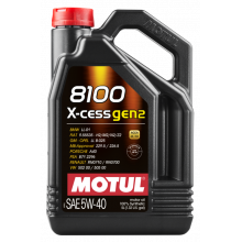 Моторное масло MOTUL 8100 X-CESS GEN2 5W40 / 109775 (4л)
