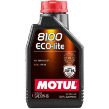 Моторное масло MOTUL 8100 ECO-LITE 0W16 / 110376 (1л)