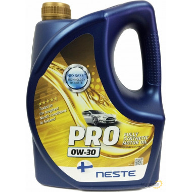 Моторное масло NESTE PRO 0W30 / 116745 (4л)