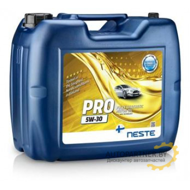 Моторное масло NESTE PRO 5W30 / 116920 (20л)