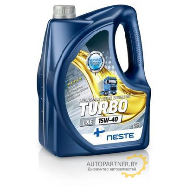 Моторное масло NESTE TURBO LXE 15W40 / 186445 (4л)