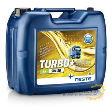 Моторное масло NESTE TURBO+ E6 5W30 / 187120 (20л)