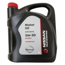 Моторное масло NISSAN MOTOR OIL VALUE ADVANTAGE 5W30 / KE90099943VA (5л)