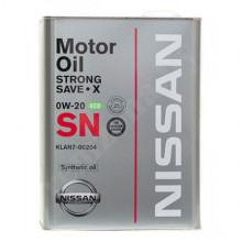 Моторное масло NISSAN STRONG SAVE X 0W20 / KLAN000204 (4л)