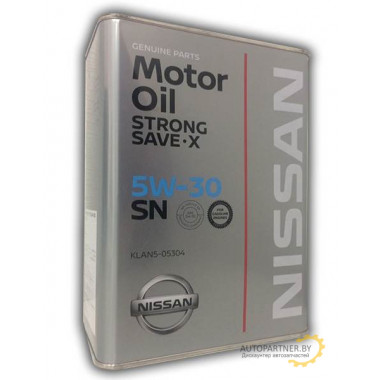 Моторное масло NISSAN STRONG SAVE X 5W30 / KLAN505304 (4л)