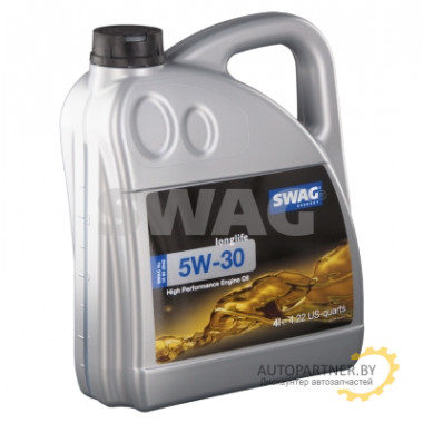 Моторное масло SWAG 5W30 LONGLIFE / 15932942 (4л)