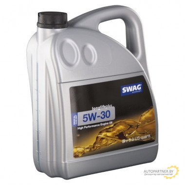 Моторное масло SWAG 5W30 LONGLIFE PLUS / 15932947 (5л)