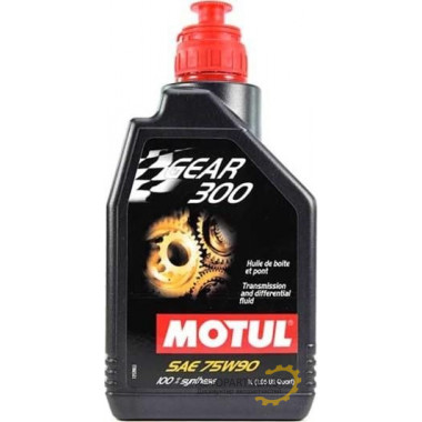 Трансмиссионное масло MOTUL Gear 300 75W-90 1л / 105777