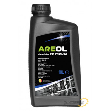 Трансмиссионное масло AREOL Gearlube EP 75W-90 1л / 75W90AR083