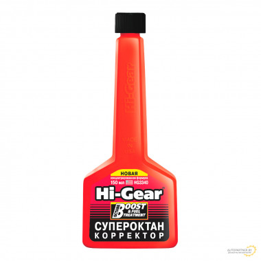 Супероктан-корректор (концентрированная формула) Hi-Gear 150 мл / HG3340
