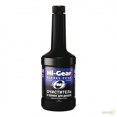 Синтетический очиститель форсунок и тюнинг для дизеля Hi-Gear 473 мл / HG3444