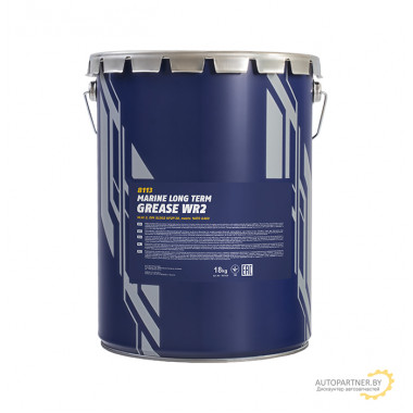 Многоцелевая водостойкая смазка MANNOL WR-2 Long Term Grease 18 кг / 8113