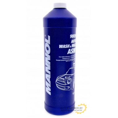 Автошампунь MANNOL Auto Wasch&Wax 1 л / 9809