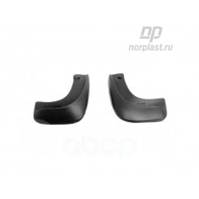 Брызговики передние NORPLAST Opel Astra H 2004г полиуретановые 2 шт / NPLBR6308F