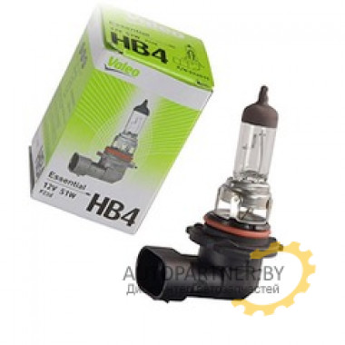 Лампа галогенная HB4 12V 51W VALEO / 032015