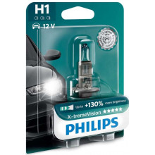 Лампа галогенная X-tremeVision +130% H1 12V 55W PHILIPS / 12258XVB1