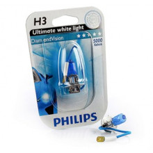 Лампа галогенная DiamondVision H3 12V 55W PHILIPS / 12336DVB1