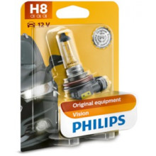 Лампа галогенная Standard H8 12V 35W PHILIPS / 12360B1