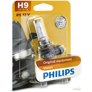 Лампа галогенная Standard H9 12V 65W PHILIPS / 12361B1