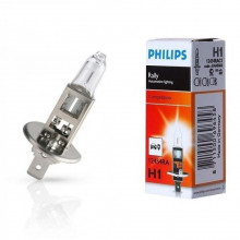 Лампа галогенная Rally H1 12V 100W PHILIPS / 12454RAC1