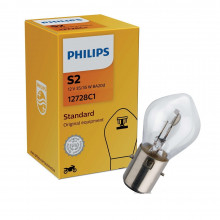 Лампа галогенная S2 12V 35/35W PHILIPS / 12728C1